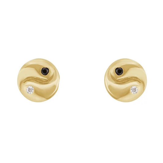 Yin Yang Studs